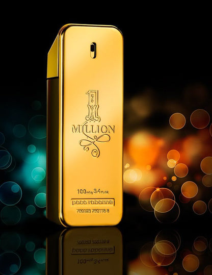1 Million by Paco Rabanne | 100ml EDT | Warm, Sweet & Peppermint | Fragrance for him