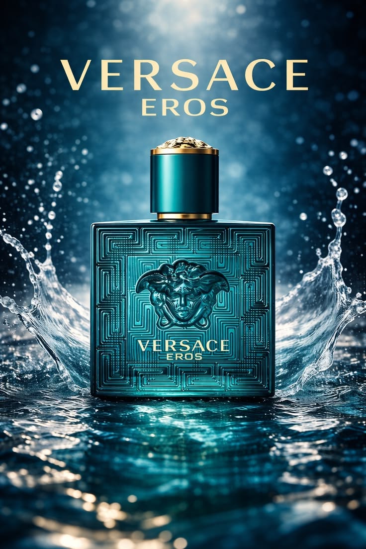 Versace Eros Eau de Toilette 50mL (1.7 oz) Natural Spray for Men