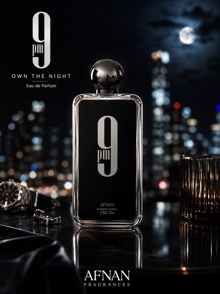 9pm — 100 ml / 3.4 fl oz Men’s Cologne