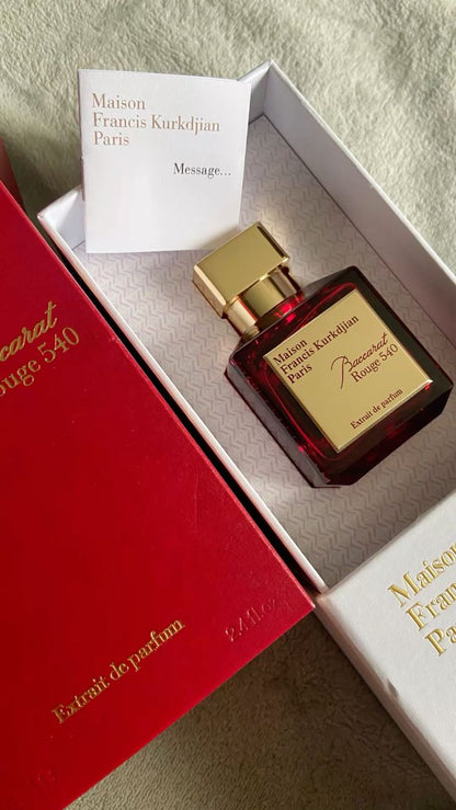 Maison Francis Kurkdjian Paris Baccarat Rouge 540 ✨🔥❤️ Best parfume