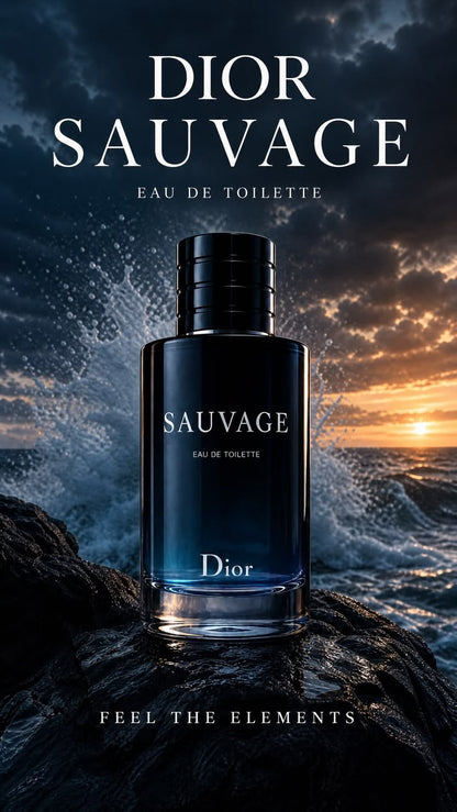 Dior Sauvage Eau de Toilette Spray for Men – Retail Bottle
