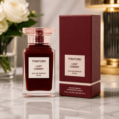 Dark Feminine Energy Tom Ford lost cherry perfume
