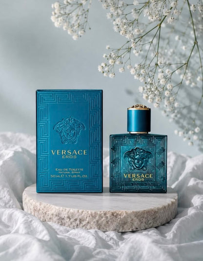 Versace Eros EDT 3.4 oz 100ml - Men's Cologne Spray