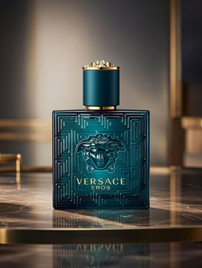 Versace Eros Eau de Toilette 50mL (1.7 oz) Natural Spray for Men